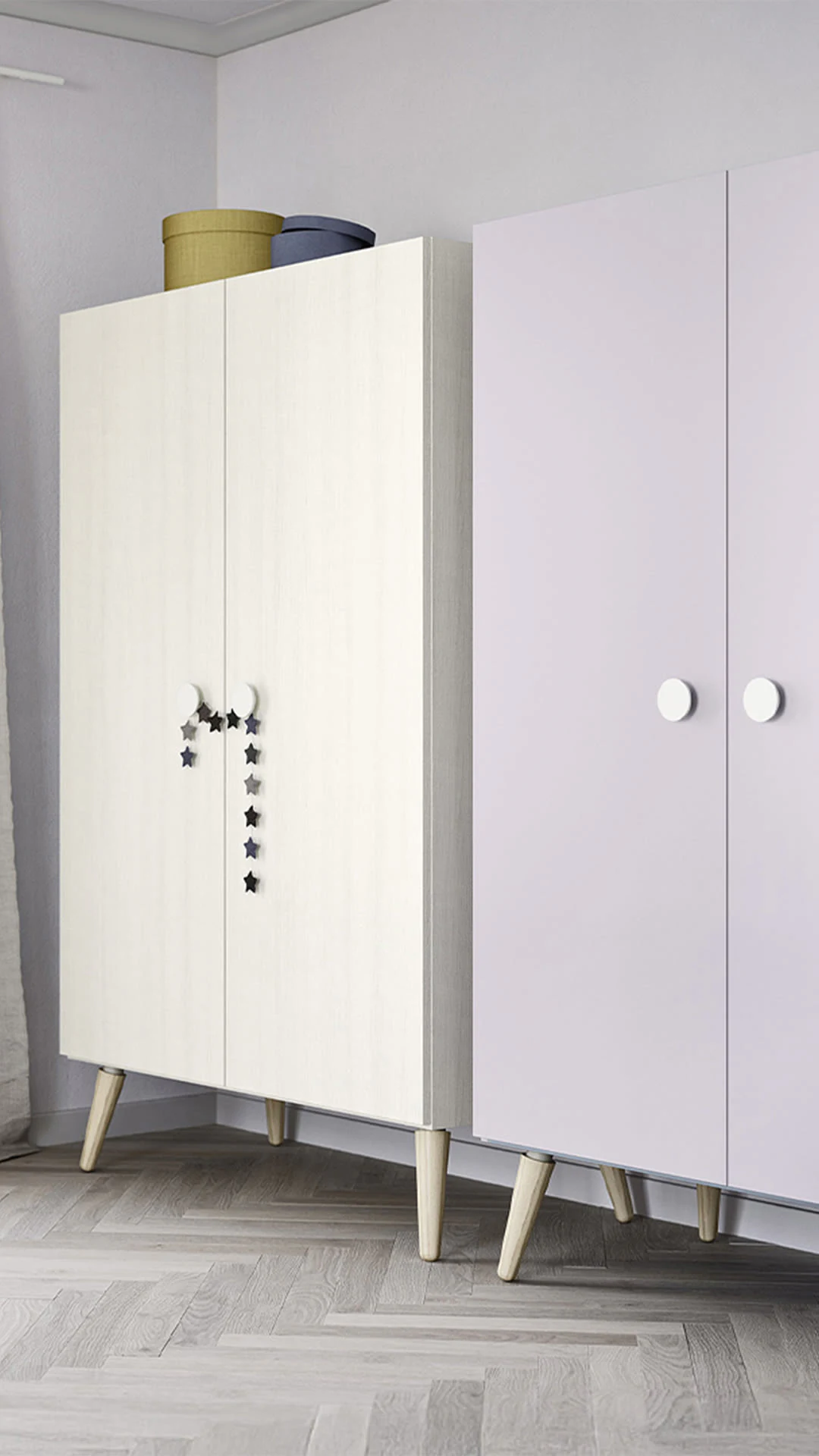 Woody Hinged Door Wardrobe
