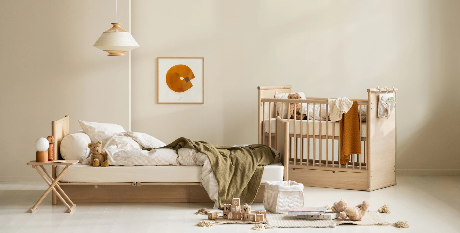 Camp novel cot bed / bed shown on the Oliver Furniture homepage