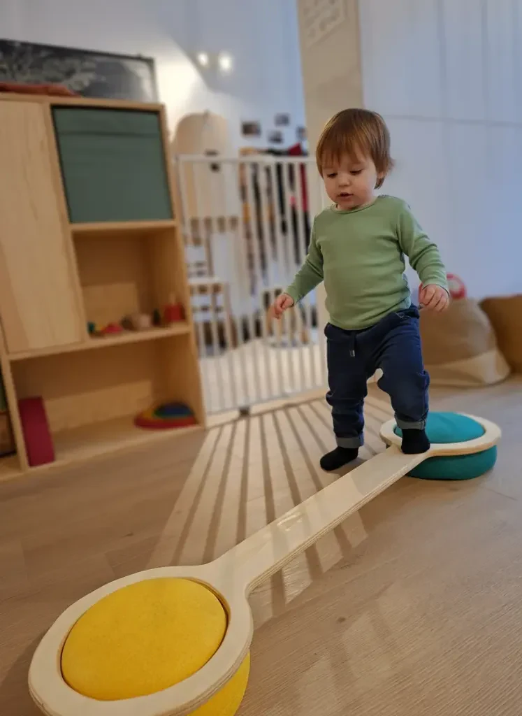 Balanceerbord voor stapelstenen - Solo Smal