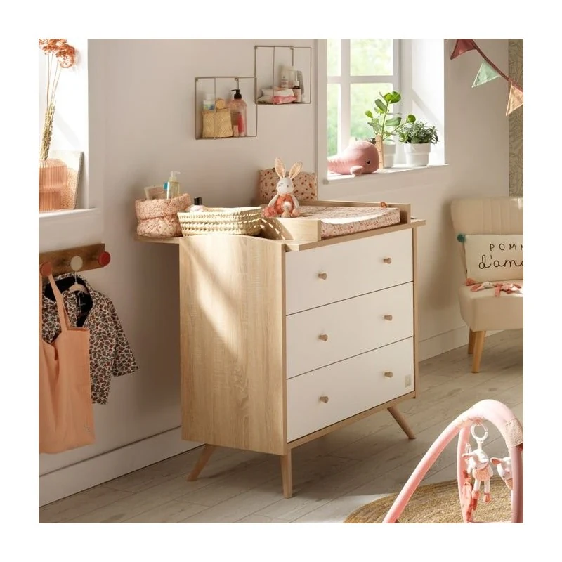 3-drawer chest Access Bois Blanc